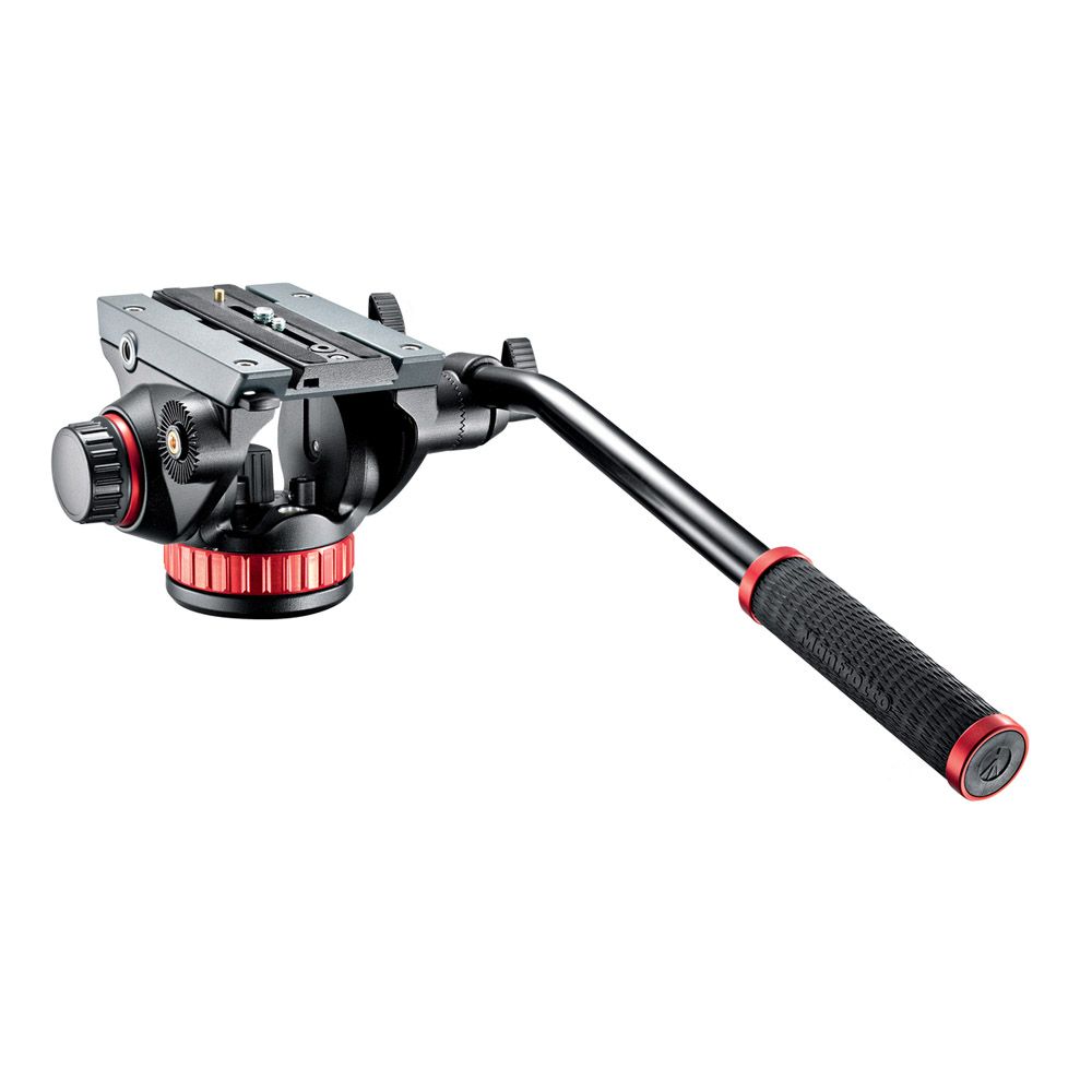 MANFROTTO PRO VIDEO HEAD FLAT BASE-MSIZE (MVH502AH)
