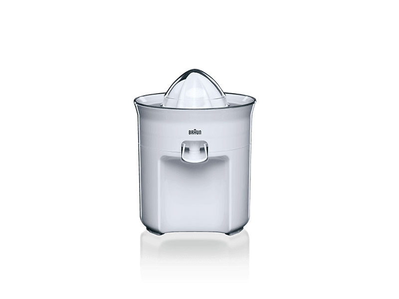 Braun Citrus Juicer, 60W, Anti Drip Spout, Dishwasher Safe, CJ3050WH, White