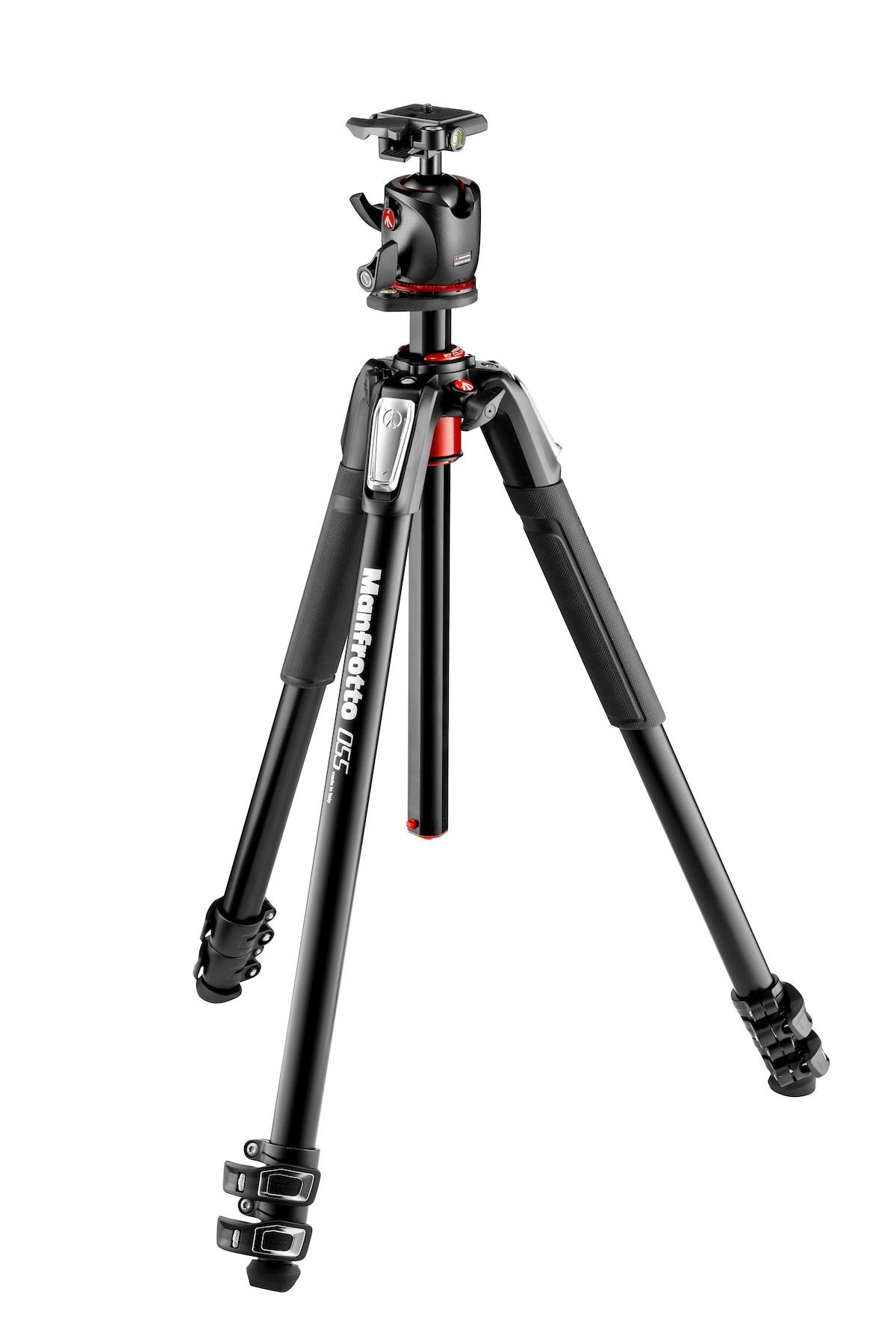 Manfrotto 055 ALU 3 SECTION PRO TRIPOD WITH BALL HEAD (MK055XPRO3-BHQ2)