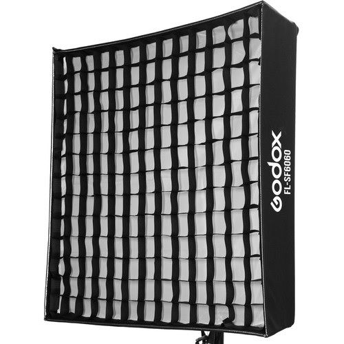 صندوق إضاءة Godox FL-SF6060 مع شبكة وناشر وحقيبة للوحة LED المرنة FL150S (FL-SF6060)