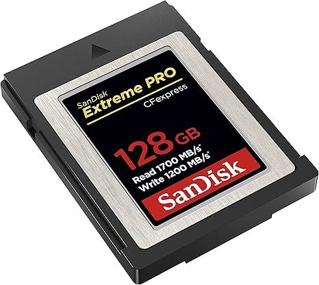 SanDisk 128GB Extreme PRO CFexpress Card Type B (SDCFE-128G-GN4NN)