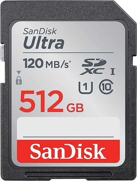 SanDisk 512GB ULTRA SD 120 MB (SDSDUN4-512G-GN6IN)