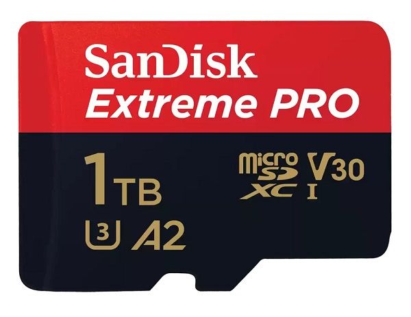 SanDisk 1TB Extreme PRO microSDXC UHS-I Memory Card – Elite 200MB/s Speed, V30, U3, A2 for 4K UHD Video, Drones & Pro-Gaming (SDSQXCD-1T00-GN6MA)