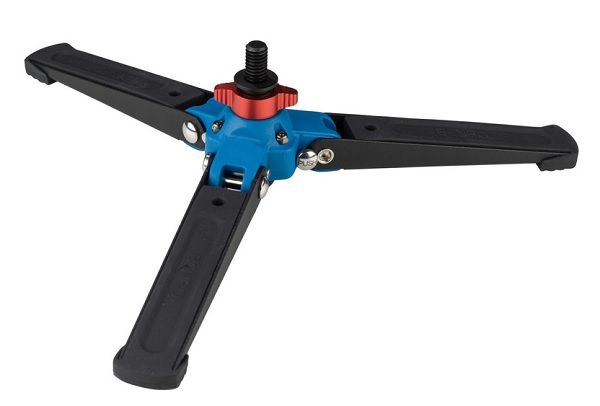 قاعدة قفل Benro VT2 ذات 3 أرجل تناسب مونوبود مع قدم ملولبة قابلة للإزالة مقاس 3/8 بوصة (BENRO-VT2)