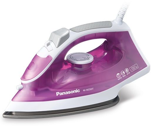 Panasonic Steam Iron, 1550 W, Titanium Coated Plate, NI-M250TPTH