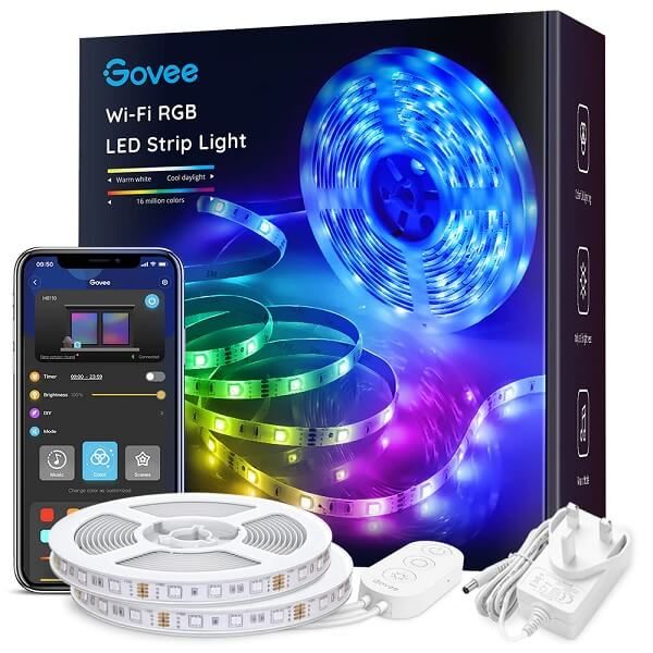 جوفي شريط إضاءة LED بلوتوث + Wi-Fi (10 متر) (H6110)