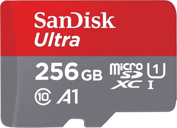 SanDisk 256GB Ultra microSDXC UHS-I Memory Card – 150MB/s High-Speed Storage for Android Smartphones, Tablets, and Chromebooks (SDSQUAC-256G-GN6MN)
