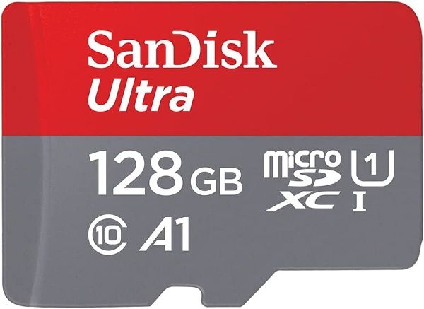 SanDisk 128GB Ultra microSDXC UHS-I Memory Card – 140MB/s High-Speed Storage for Android Smartphones, Tablets, and Chromebooks (SDSQUAB-128G-GN6MN)