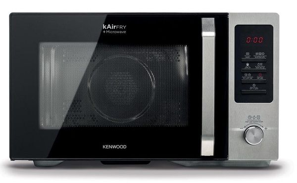 Kenwood Microwave, 30L, 700W, 1000W Grill, 11 Power Levels, Digital Display, 95 Minutes Timer, 8 Auto Menu, Defrost Function, Safety Lock, MWA30.000BK, Black