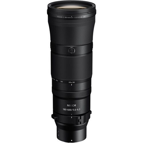 عدسة VR Nikon Z مقاس 180-600 مم بفتحة F/5.6-6.3 + بطاقة عضوية (JMA720DA)