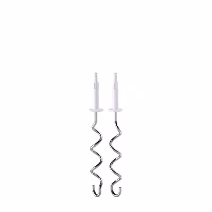 Kneading hooks