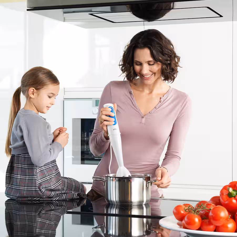 خلاط يدوي براون براون مالتي كويك 3: تكنولوجيا POWERBell Plus، سرعان مزدوجة وسهولة وسرعة التبديل بنظام EasyClick