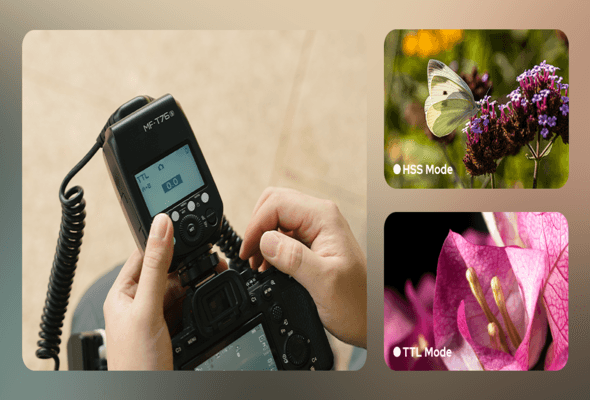 Fast, Intuitive Shooting with TTL and HSS