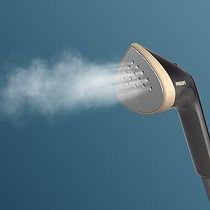 3 steam settings with high continuous steam rate