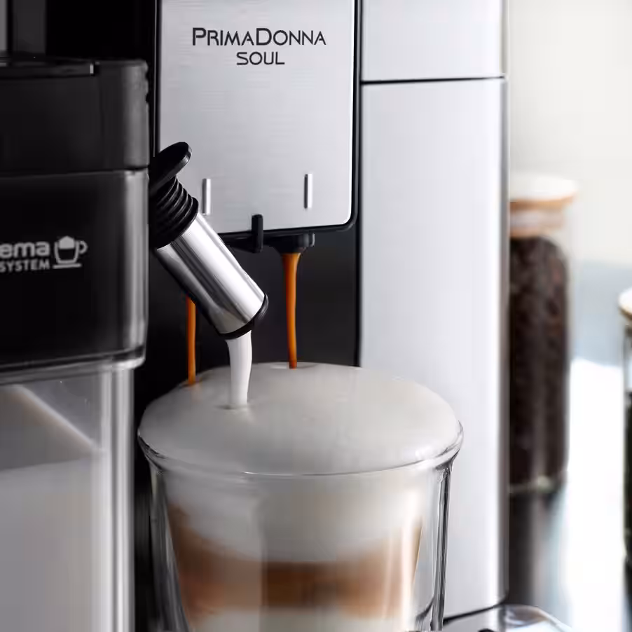 تقنية لاتيه كريما الساخن (LatteCrema Hot)