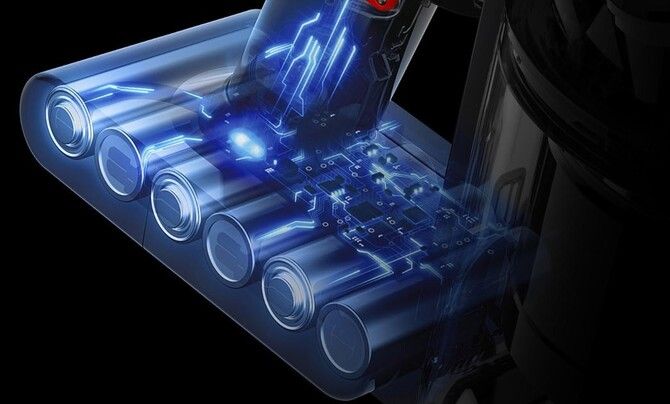 تركيبة كيميائية لبطارية مُعاد تصميمها.
