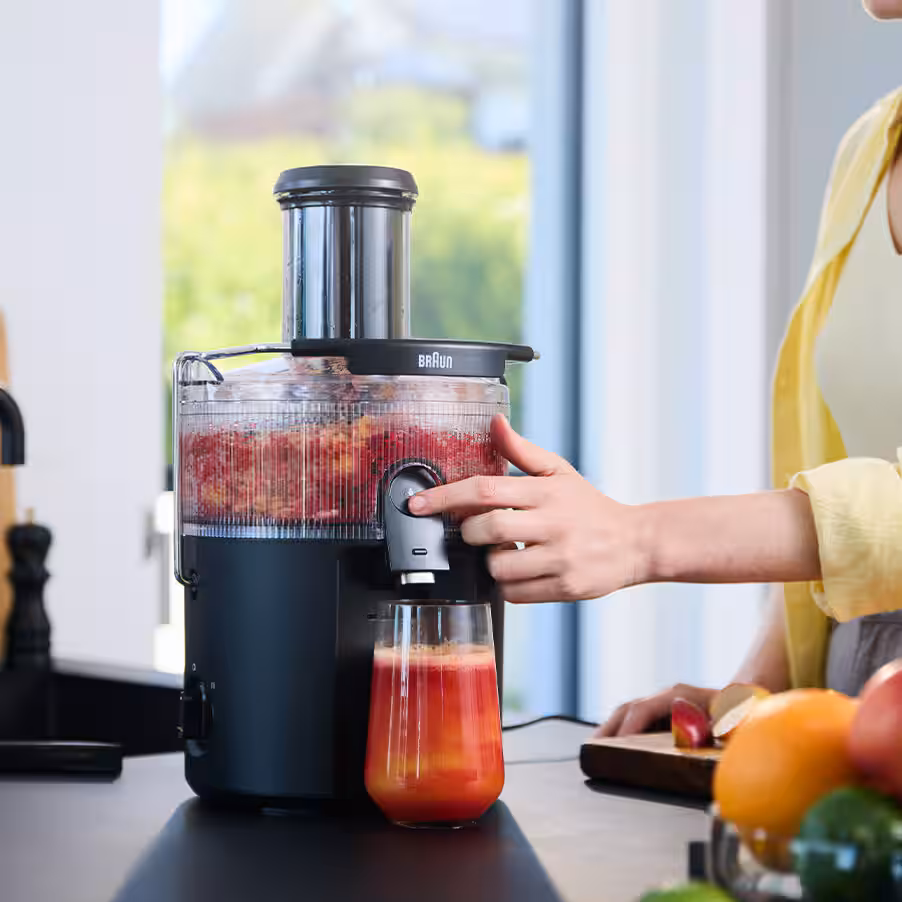 Braun Spin Juicer with FastXtract & ColdXtract Technology – 15-Second Juicing