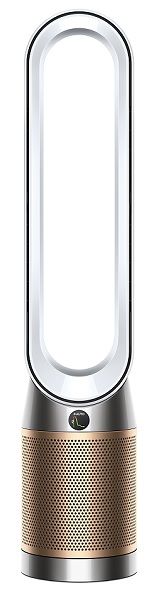 Dyson Purifier Cool™ Formaldehyde Purifying Fan, 40W, Control with Remote, MyDyson App, Voice Services, Night Mode, Destroys Formaldehyde, TP09SH, Nickel/Gold