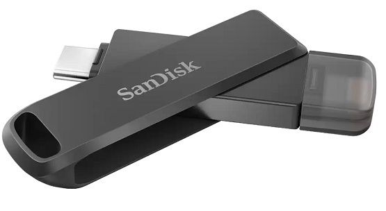 سانديسك فلاش درايف لوكس iXpand سعة 128 جيجابايت (SDIX70N-128G-GN6NE)