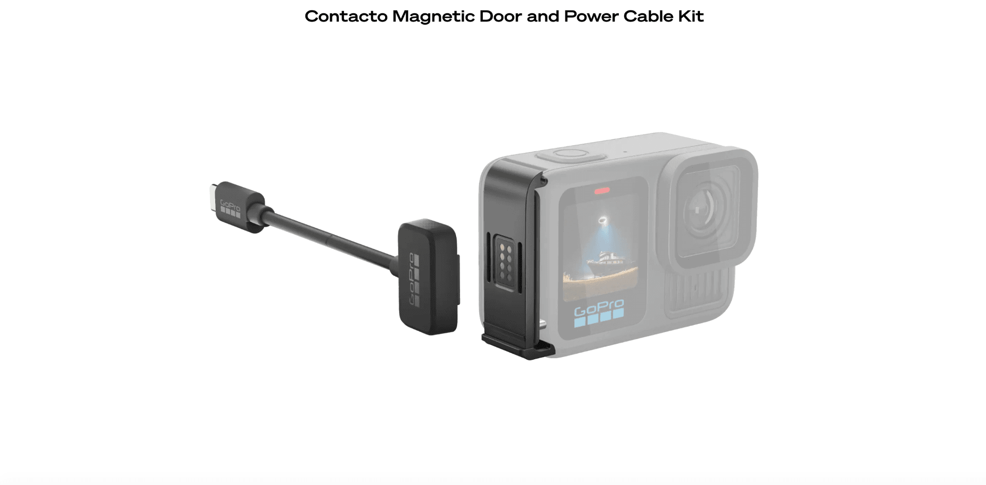 Contacto Magnetic Door and Power Cable Kit ADCON-001 Cable + Door for Continuous Power (ADCON-001)