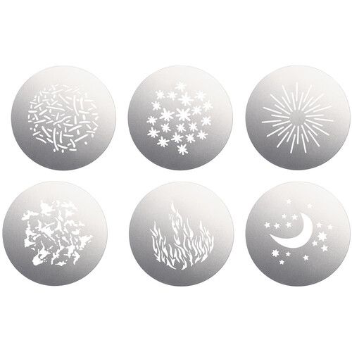 مجموعة شرائح GOBO SA-09-001 من GODOX لإضاءة LED S30