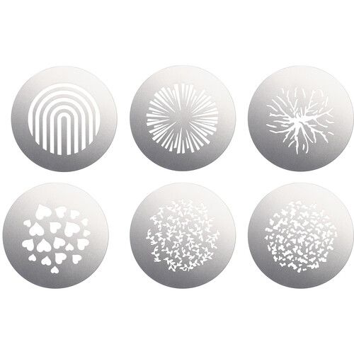مجموعة GOBO SA-09-002 من GODOX لإضاءة S30 LED والمؤثرات الإبداعية