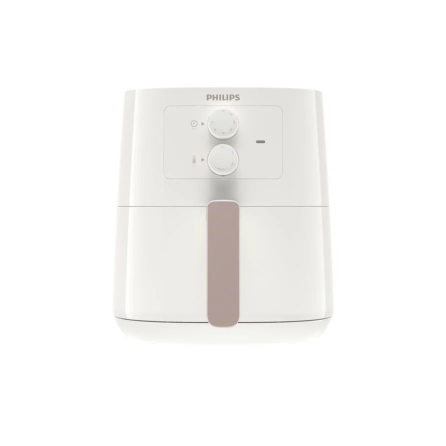 Philips Airfryer L, 0.8 Kg, 4.1L, 90% less fat, Rapid Air technology, 12-in-1 Cooking functions, HD9200/20, White/Rose-gold