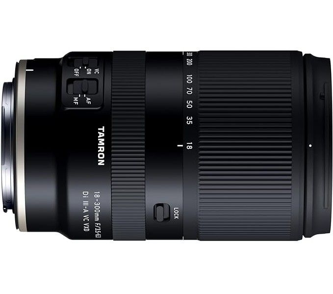 Tamron 18-300 VXD for Canon, All-in-One 16.6x Zoom Lens Covering Wide-Angle to Ultra-Telephoto with Fast AF and VC Stabilization, Plus 1:2 Wide-Macro, B061R