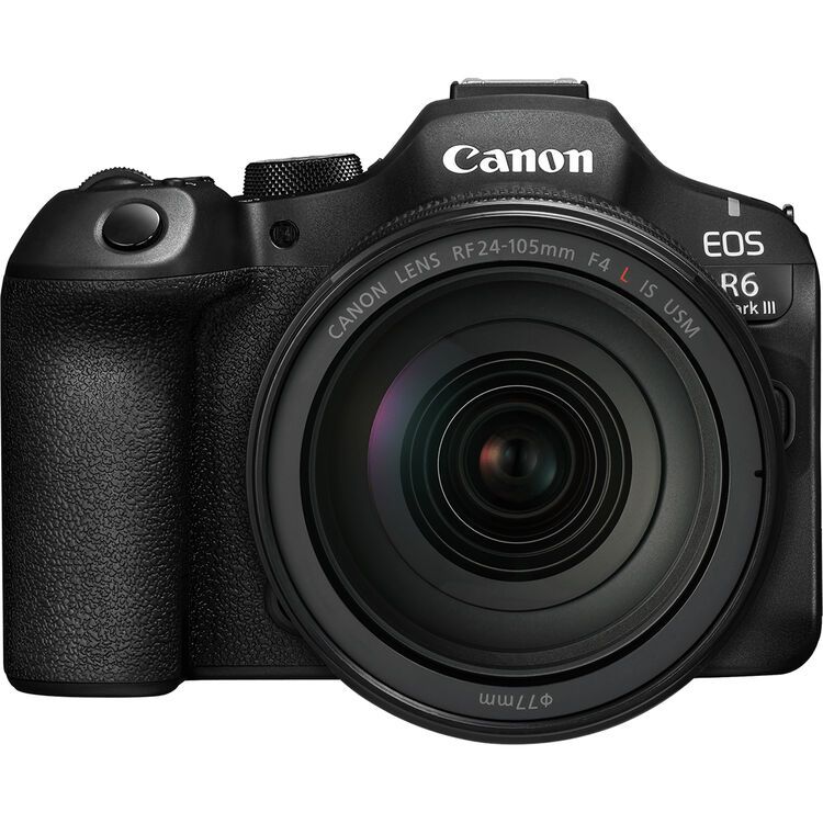 Canon EOS R6 Mark III Mirrorless Camera Kit – 32.5MP Full-Frame, 7K Video, 40fps Shooting, 8.5-Stop IBIS & RF 24-105mm IS STM Lens Bundle