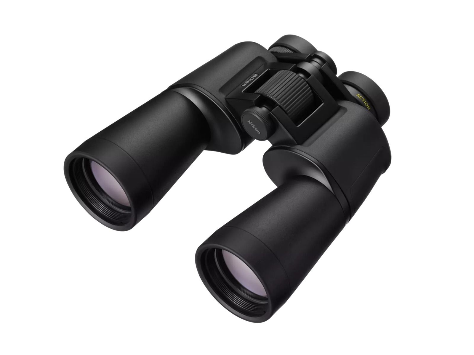 Nikon Action 12X50 Porro Prism Binoculare, 97.3 m field of view at 1000 m, Minimum focus distance of 8 m, BAA974WA