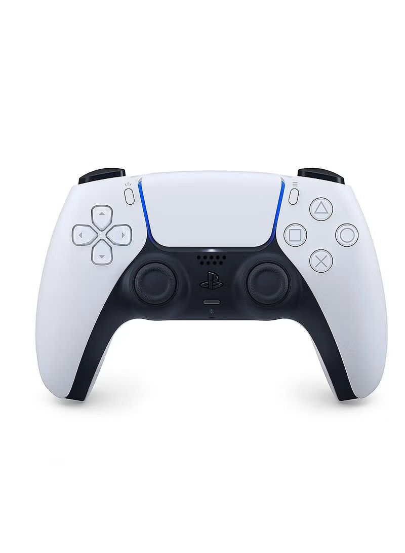 Playstation 5 DualSense wireless controller, Built-in Microphone, Adaptive Triggers, Motion Sensors, Integrated Speaker, CFI-ZCT2, White