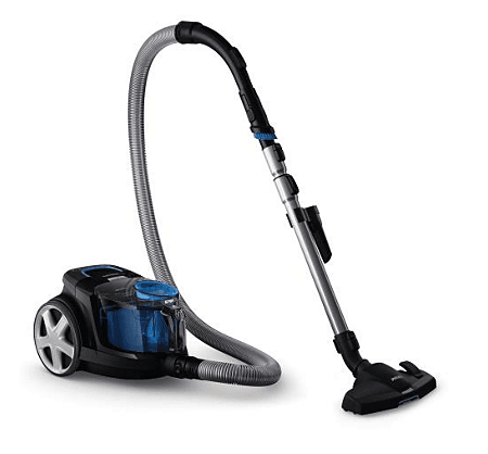 Philips PowerPro Compact Bagless Vacuum Cleaner, 1800W, PowerCyclone 5, 360W Suction,1.5L Capacity, Allergy H13 Filter, Blue/Black, FC9350/61