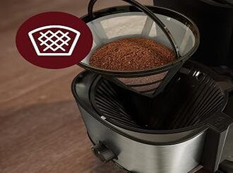 Permanent filter for optimal extraction time and no waste