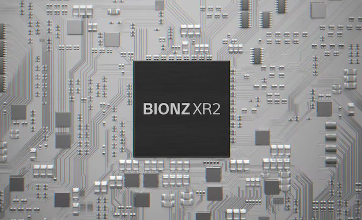 BIONZ XR2™ with integrated AI processing unit