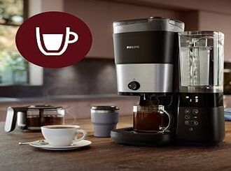 Brew in the jug, cup, mug or tumbler with All-in-1 brew