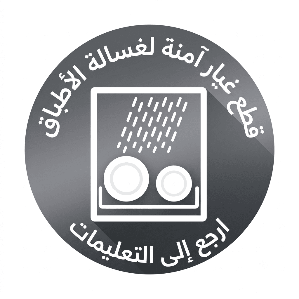 أجزاء قابلة للغسل في غسالة الأطباق