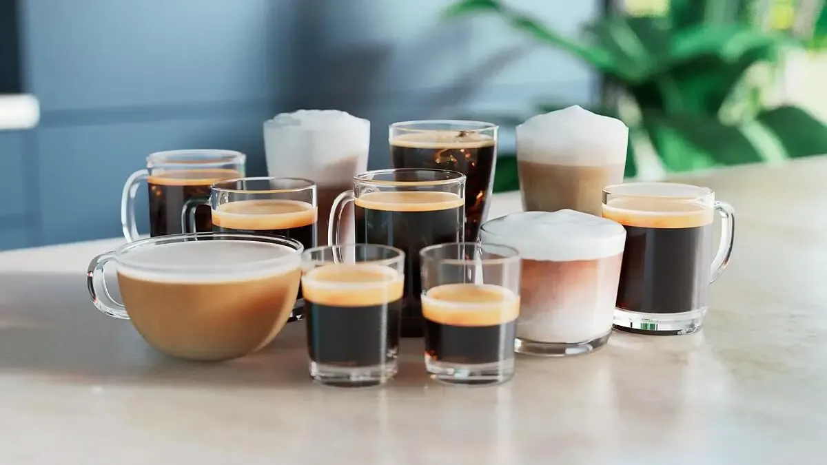 Enjoy 12 hot & iced drinks at your fingertips