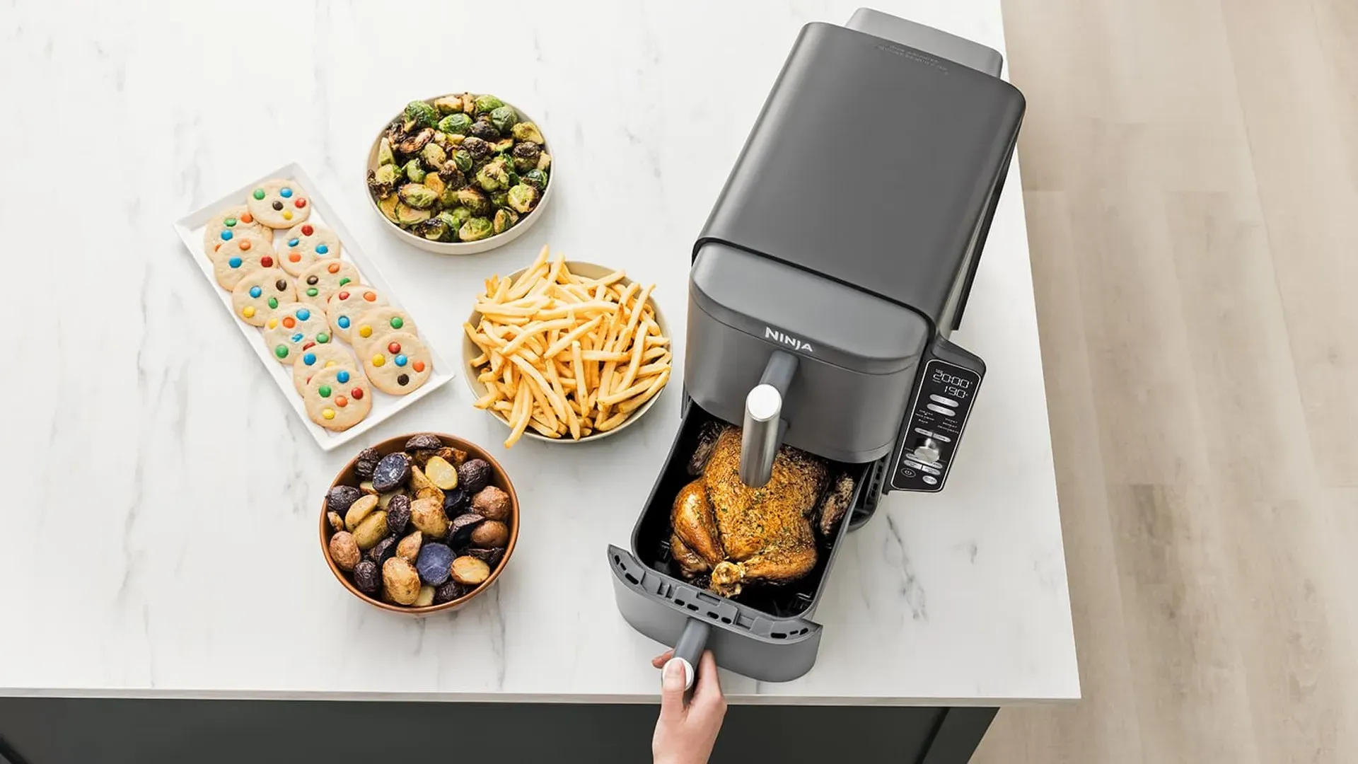 Cook 4 foods at once