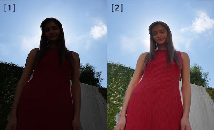 Lifelike rendering of wide dynamic range scenes