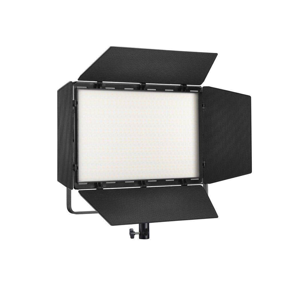 لوحة إضاءة جودوكس ليتيمونز LP1200R RGB LED بقوة 120 واط | 1800K-10,000K، دقة CRI 96، اقتران NFC ودعم بطاريات V-Mount, أسود