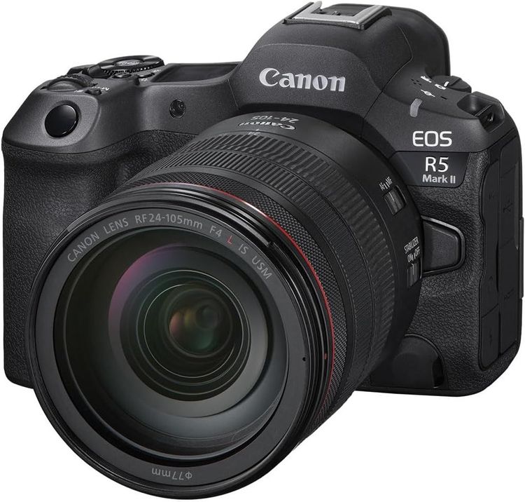 كاميرا كانون EOS R5 Mark II + عدسة RF 24-105 (EOSR5MKIIKIT)