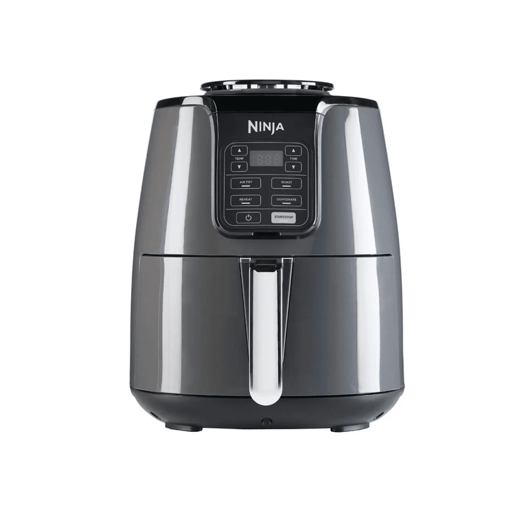 Ninja Air Fryer, 4 Cooking Functions, Up to 50% faster than fan ovens, 3.8L, 1500W, 2 Years Warranty, AF100ME, Grey