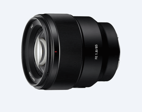 Sony 85mm F/1.8 Medium-Telephoto Fixed Prime Camera Lens, Black (SEL85F18)