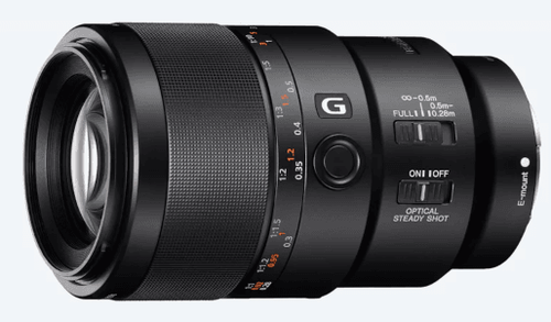 عدسة سوني مقربة مقاس 90 مم ببعد بؤري F2.8 مع (SEL90M28G)
