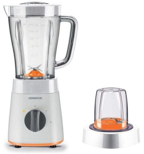 كينوود خلاط ، 500 واط، 2 لتر، مطحنة متعددة الأستخدام، سرعتان، BLP15.150WH، أبيض