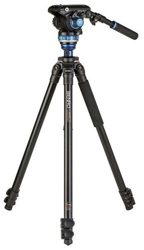 رأس فيديو بنرو A2573F من الألمنيوم مع قفل قلب مفرد 3 أقسام S6PRO (BENRO-A2573FS6PRO)