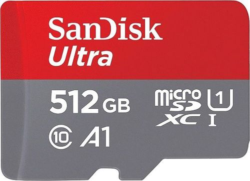 سانديسك بطاقة ذاكرة Ultra microSD سعة 512 جيجابايت (SDSQUAC-512G-GN6MN)