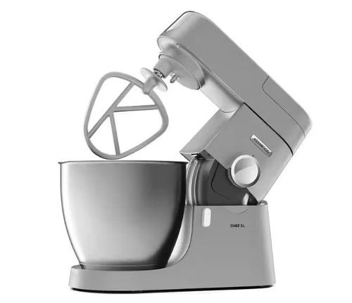 Kenwood Chef XL, 1200 Watt, 6.7L Bowl, Smart Control, Stainless Steel Bowl, OWKVL4100S, Gray