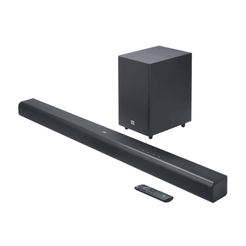 مكبر صوت JBL Cinema SB550 مع مكبر صوت فرعي - أسود (JBLSB550BLKUK)