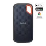 SanDisk Extreme Portable SSD, 8TB Up to 1050MB/s read speed; Up to 1000MB/s write speeds